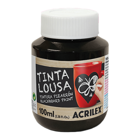 Tinta Lousa - 100 ml - Acrilex - Preto