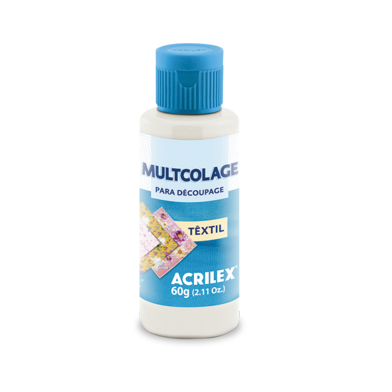 Multcolage Têxtil - Cola Decoupage - 60g / 120 g