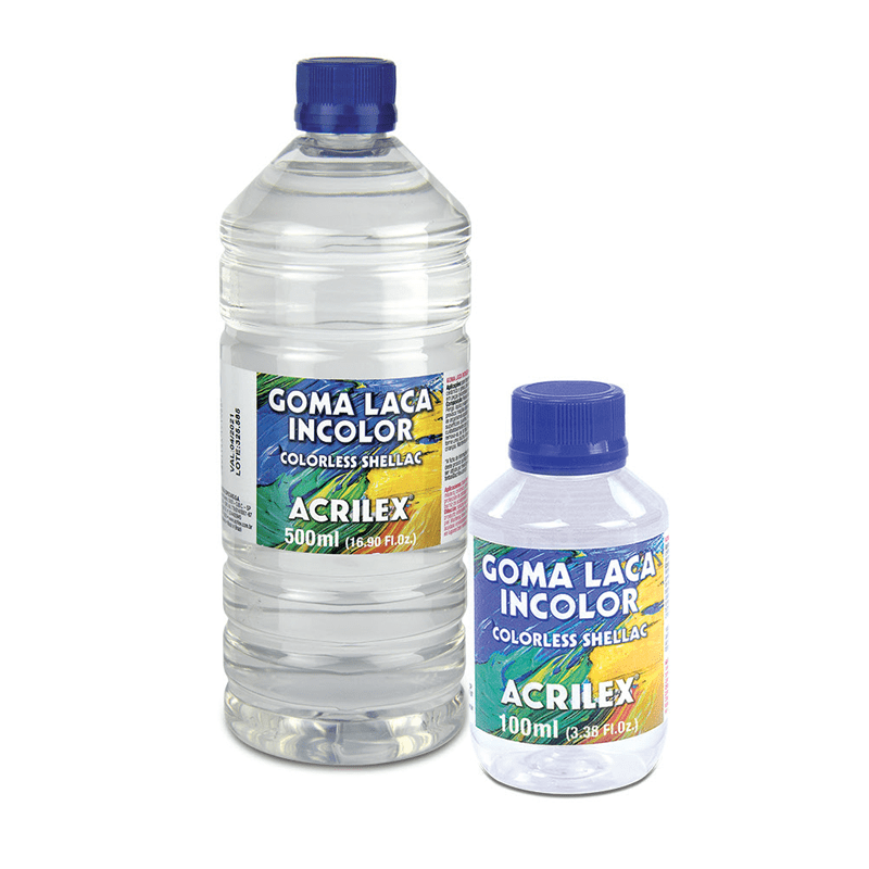 Goma Laca Incolor - 100/500 ml Acrilex