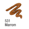 Acripuff - 35 ml - Acrilex - Marron/Castanho