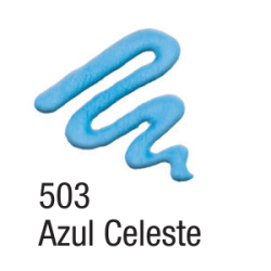 Acripuff - 35 ml - Acrilex - Azul Celeste