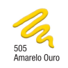Acripuff - 35 ml - Acrilex - Amarelo Ouro