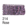 Tinta para Tecido Glitter - Acrilex - 37 ml - Rose