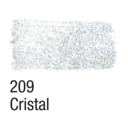 Tinta para Tecido Glitter - Acrilex - 37 ml - Cristal