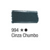 Tinta para Tecido Fosca - Acrilex - 37 ml - Cinza Chumbo