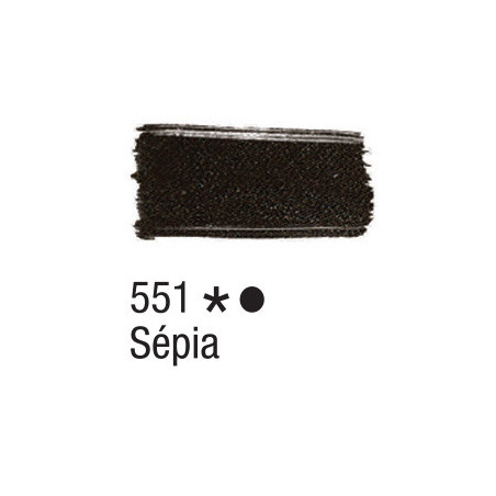 Tinta para Tecido Fosca - Acrilex - 37 ml - Sépia