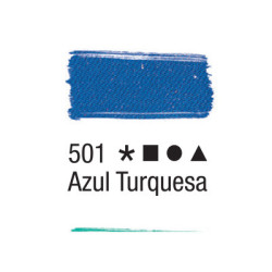 Tinta para Tecido Fosca - Acrilex - 37 ml - Azul Turquesa