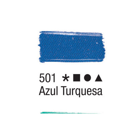 Tinta para Tecido Fosca - Acrilex - 37 ml - Azul Turquesa