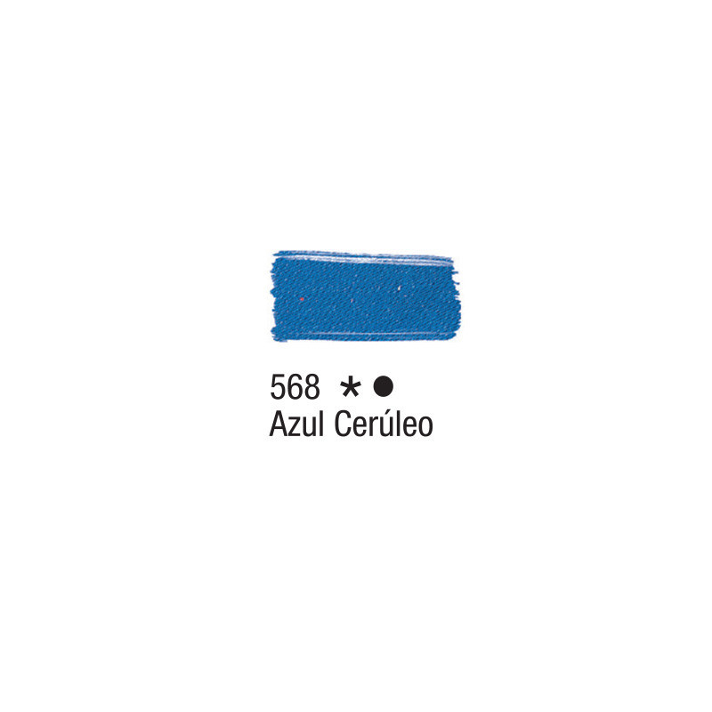 Tinta para Tecido Fosca - Acrilex - 37 ml - Azul Cerúleo