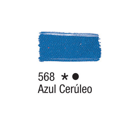Tinta para Tecido Fosca - Acrilex - 37 ml - Azul Cerúleo