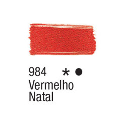 Tinta para Tecido Fosca - Acrilex - 37 ml - Vermelho Natal