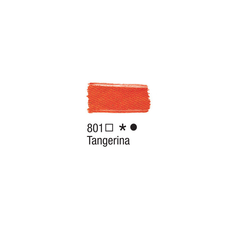Tinta para Tecido Fosca - Acrilex - 37 ml - Tangerina