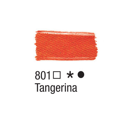 Tinta para Tecido Fosca - Acrilex - 37 ml - Tangerina