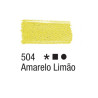 Tinta para Tecido Fosca - Acrilex - 37 ml - Amarelo Limão