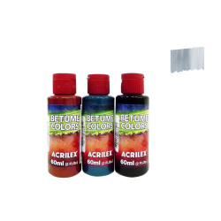Betume Colors - Acrilex - 60 ml - Alumínio