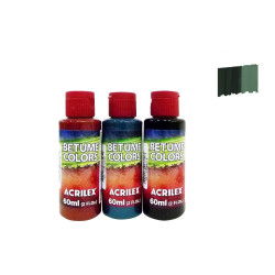 Betume Colors - Acrilex - 60 ml - Verde Oliva