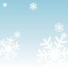 Papel Decorado Scrapbook - Urban Lily - Oh So Merry - Snowflake - 30x30 cm