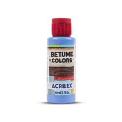 Betume Colors - Acrilex - 60 ml - Azul Caribe