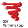 Tinta Dimensional Relevo 3D - Brilliant - Acrilex - 35 ml - Vermelho Fogo