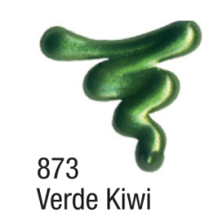 Tinta Dimensional Relevo 3D - Metallic - Acrilex - 35 ml - Verde Kiwi