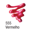 Tinta Dimensional Relevo 3D - Metallic - Acrilex - 35 ml - Vermelho