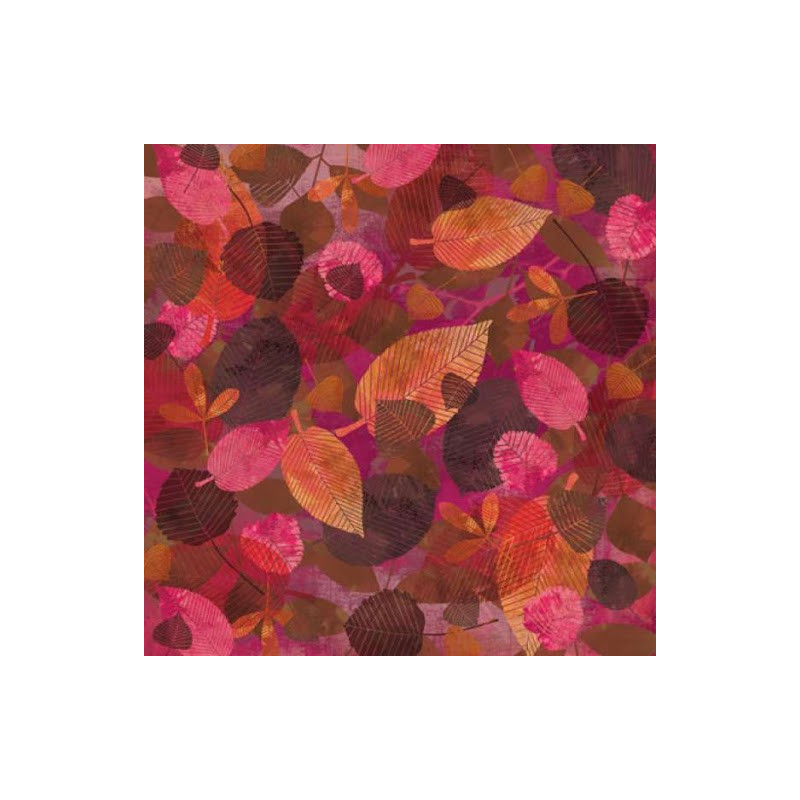 Papel Decorado Scrapbook - Basic Grey - Indian Summer - Russet - 30x30 cm