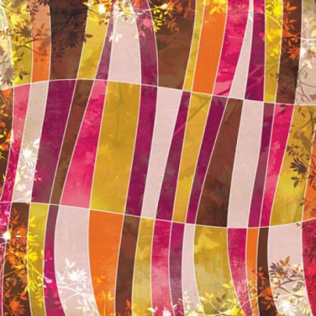 Papel Decorado Scrapbook - Basic Grey - Indian Summer - Squash - 30x30 cm