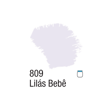 Tinta Acrílica Fosca Nature Colors - Acrilex - 60 ml - Lilás Bebé