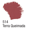 Tinta Acrílica Fosca Nature Colors - Acrilex - 60 ml - Terra Queimada