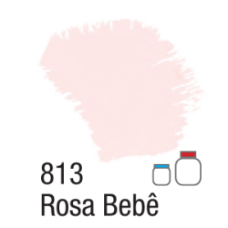Tinta Acrílica Fosca Nature Colors - Acrilex - 60 ml - Rosa Bebé