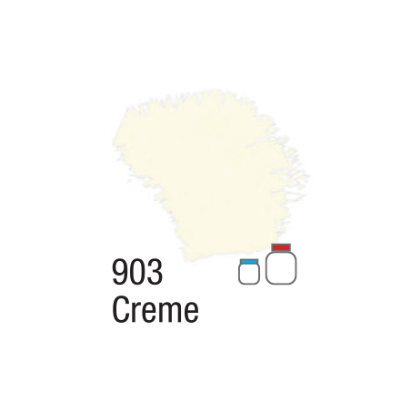 Tinta Acrílica Fosca Nature Colors - Acrilex - 60 ml - Creme