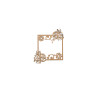 Passe Partout / Moldura Flores 10,3 x 12 x 0,3 cm - MDF