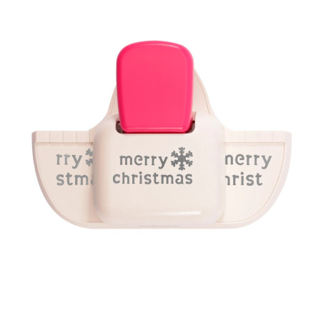 Furador Bordas/Frisos - Merry Christmas - Deep