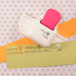 Furador Bordas/Frisos - Merry Christmas - Deep