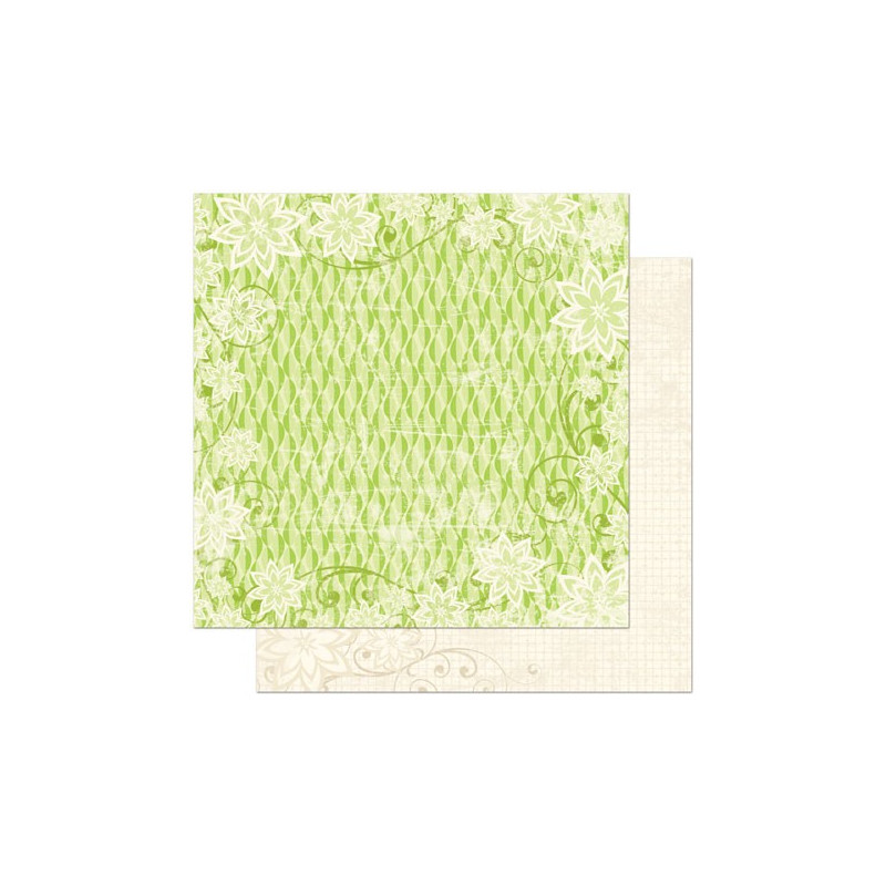 Papel Decorado Scrapbook - BoBunny - Vicki B. - Loverly - 30x30 cm