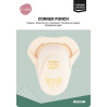 Furador de Canto - Estrela Decorativa  - 2,5 cm
