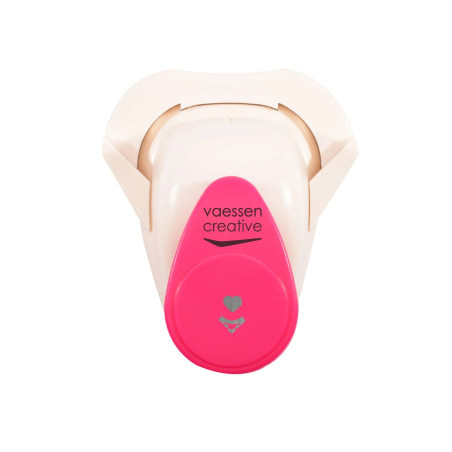 Furador de Canto - Coração - 2,5 cm