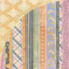 Papel Decorado Scrapbook - Basic Grey - Sugar Rush - Nerds - 30x30 cm