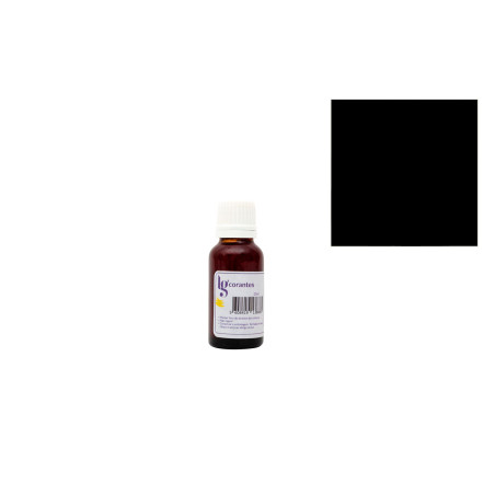 Corante Sabonete - Grau Cosmético - 20 ml - Negro