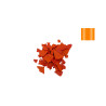 Corante em Flocos para Velas - 15 gr - Laranja