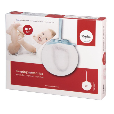 Kit impressão Pé/Mão - Keeping Memories