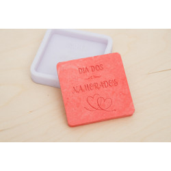 Molde Silicone - Placa Dia dos Namorados - LG - MLD220