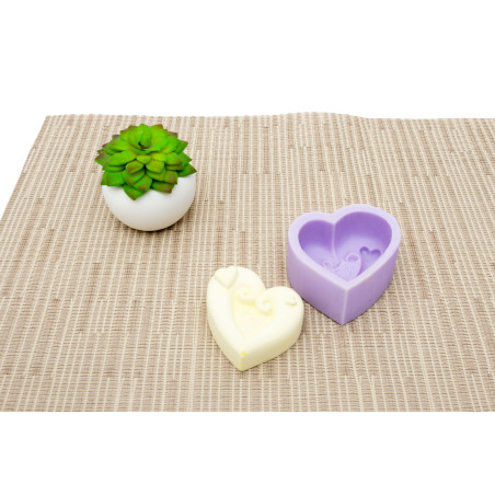 Molde Silicone - Corações - LG - MLD134