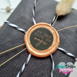 Sinete com Cabo - Círculo Sólido - CarlijnDesign