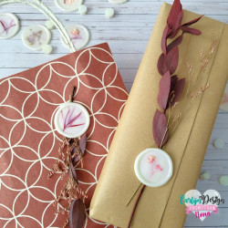 Sinete com Cabo - Círculo Sólido - CarlijnDesign