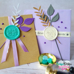 Sinete com Cabo - Círculo Sólido - CarlijnDesign
