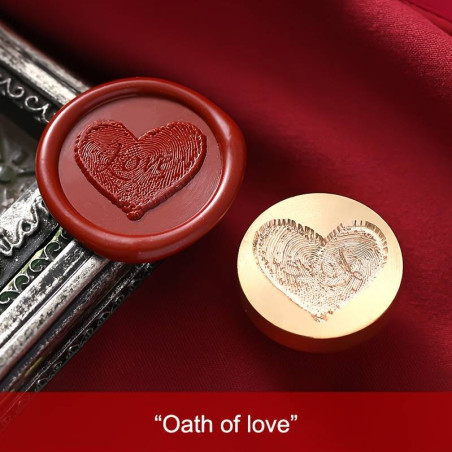Sinete / Carimbo Lacre - Oath of Love
