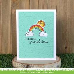 Carimbos Transparentes - All the Clouds - Lawn Fawn