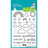 Carimbos Transparentes - All the Clouds - Lawn Fawn