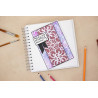 Pasta de Textura com Glitter - Mesmerising Glitter Paste - Moon Bloom - Crafter's Companion